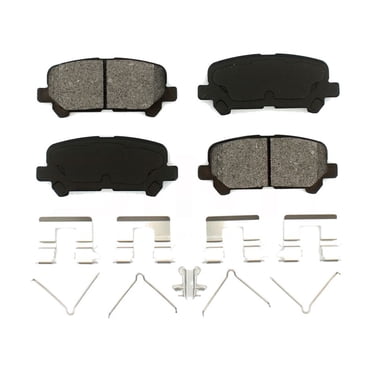 Detroit Axle Rear Ceramic Brake Pads Kit For 2011-2013 Honda Odyssey Pilot Acura MDX ZDX