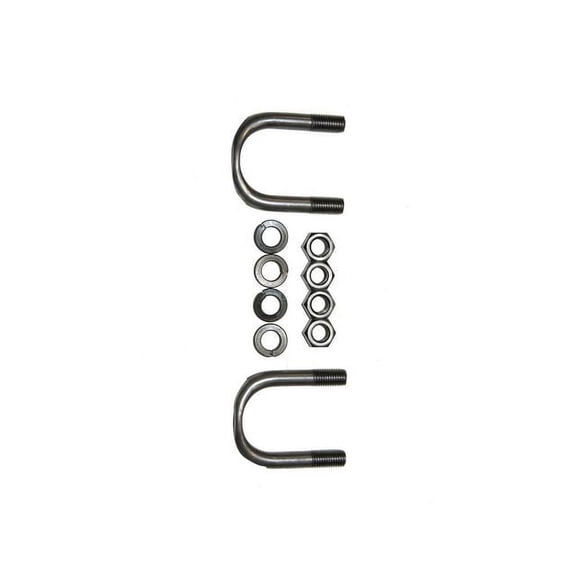 Rear Shaft All Joints U Joint U-Bolt Kit - Compatible with 2000 - 2001 Ford Excursion 4WD