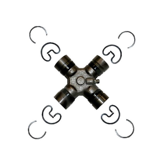 Rear Shaft All Joints Universal Joint - Compatible with 1992 - 1999 Chevy C1500 Suburban 1993 1994 1995 1996 1997 1998