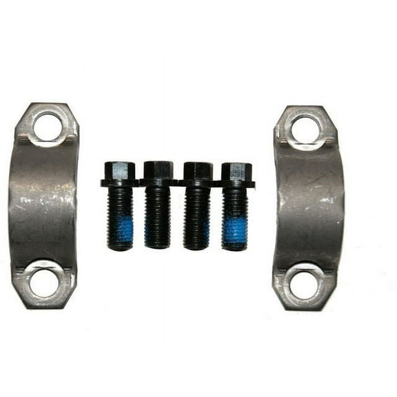 Rear Shaft Rear Joint U Joint Strap Kit - Compatible with 1994 - 1996, 1998 - 2002 Dodge Ram 3500 RWD 1995 1999 2000 2001