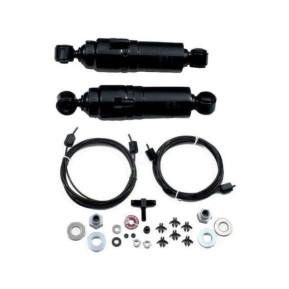 Rear Shock Absorber - Compatible with 1963 - 1982 Chevy Corvette 1964 1965 1966 1967 1968 1969 1970 1971 1972 1973 1974 1975 1976 1977 1978 1979 1980 1981