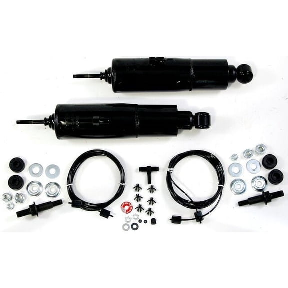 Rear Shock Absorber - Compatible with 1982 - 2002 Chevy Camaro 1983 1984 1985 1986 1987 1988 1989 1990 1991 1992 1993 1994 1995 1996 1997 1998 1999 2000 2001