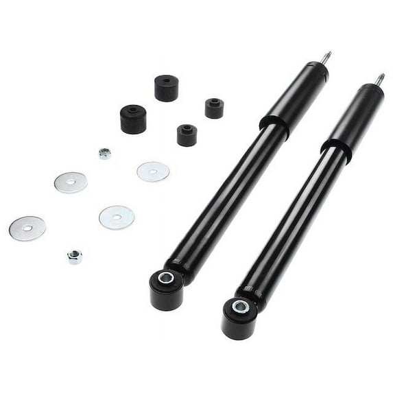 Rear Shock Absorber Set 2 - Compatible with 2001 - 2005 Mercedes-Benz C320 3.2L V6 2002 2003 2004