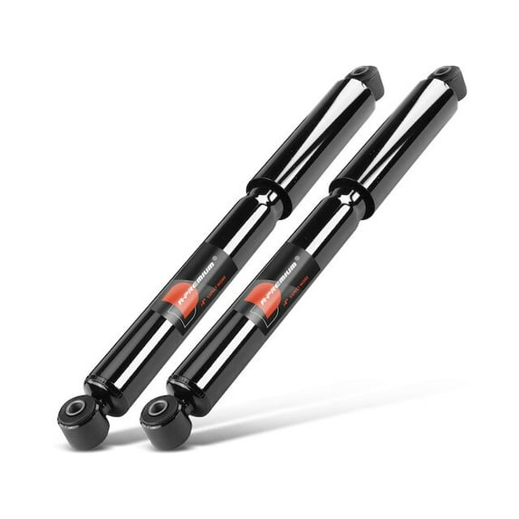 Rear Shock Absorber Set 2 - Compatible with 2011 - 2013 Ram 3500 Cab & Chassis - Autopart Premium