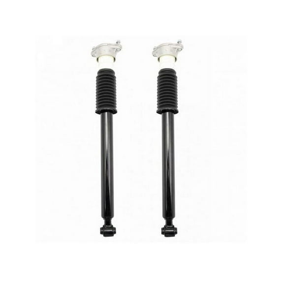 Rear Shock Absorber Set 2 Piece - Compatible with 2012 Mercedes-Benz C63 AMG Base