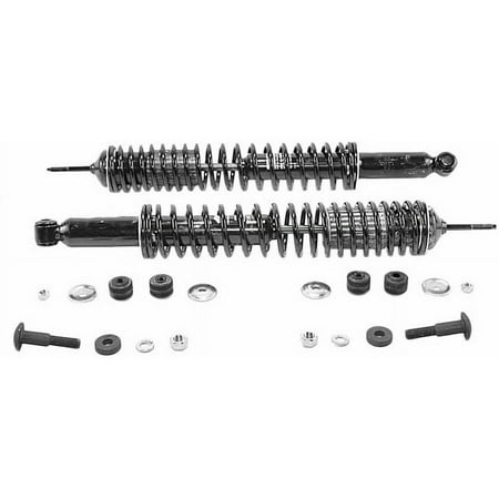 Rear Shock Absorber and Coil Spring Assembly - Compatible with 1968 - 1971 Lincoln Mark III 1969 1970