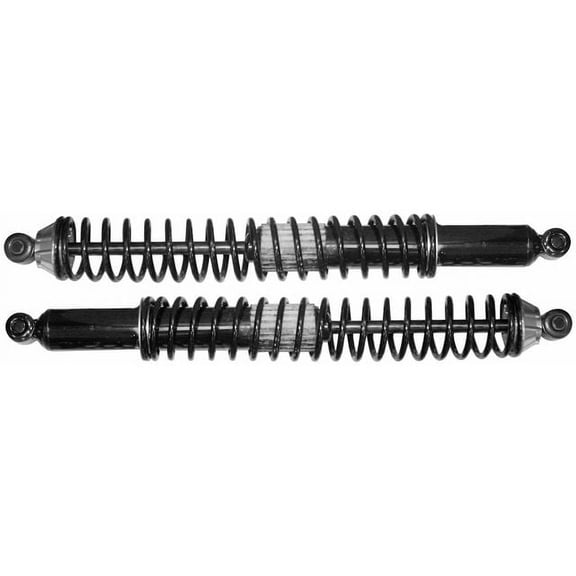 Rear Shock Absorber and Coil Spring Assembly - Compatible with 1997 - 2004 Dodge Dakota 4WD 1998 1999 2000 2001 2002 2003