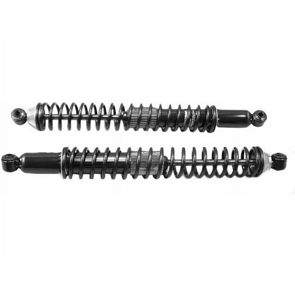 Rear Shock Absorber and Coil Spring Assembly - Compatible with 1999 - 2004 Chevy Silverado 2500 2000 2001 2002 2003