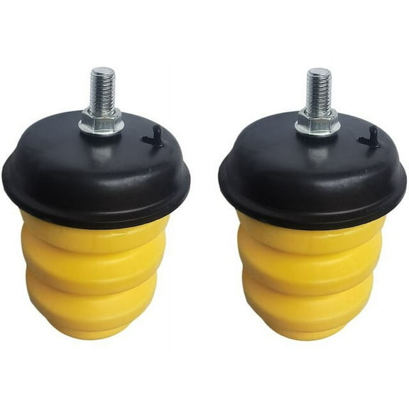 Rear Shock Bumper Set of 2 - Compatible with 1999 - 2006 GMC Sierra 1500 2000 2001 2002 2003 2004 2005