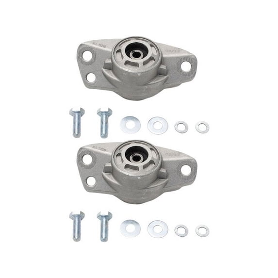 Rear Shock Mounting Kit 2 Piece Set - Compatible with 2006 - 2013 Audi A3 Quattro 2007 2008 2009 2010 2011 2012