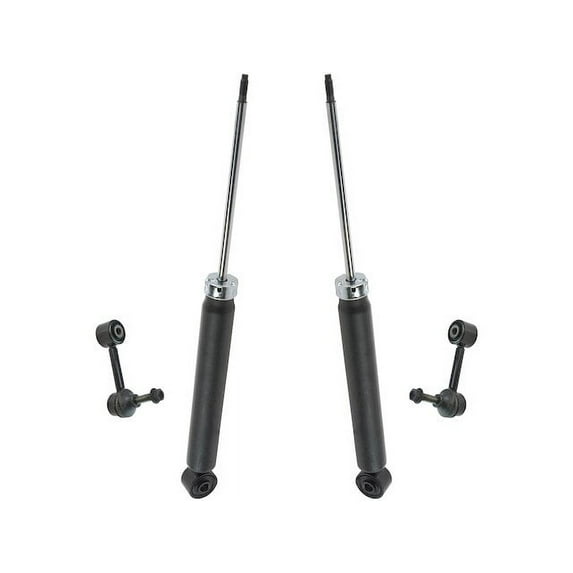 Rear Shock and Sway Bar Link Kit 4 Piece - Compatible with 2006 - 2013 Audi A3 Quattro 2007 2008 2009 2010 2011 2012