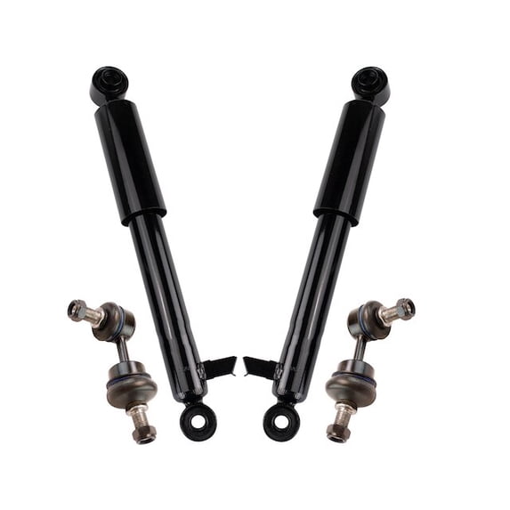 Rear Shock and Sway Bar Link Kit 4 Piece - Compatible with 2013 - 2018 Hyundai Santa Fe FWD 2014 2015 2016 2017
