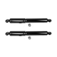 Rear Shocks Kit, Shock Absorber Replacement Car Shocks Set 2 fits