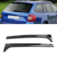 thumbnail image 1 of Rear Side Spoiler Canard Splitter Trim Cover for Skoda Octavia Estate 2014-2019, 1 of 8
