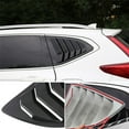 thumbnail image 1 of Rear Side Window Louver Cover Molding Trim Sticker Black For Honda CRV 2017-2020, 1 of 5
