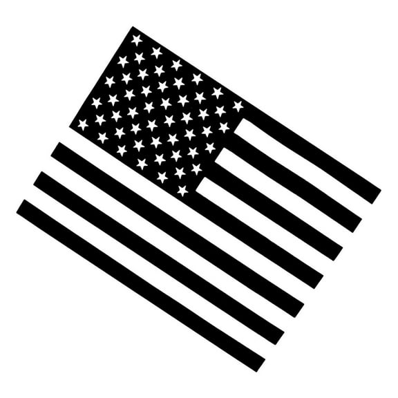 Rear Sliding Window American Flag Decal Sticker Fit for for Dodge Ram 2009 to 2023