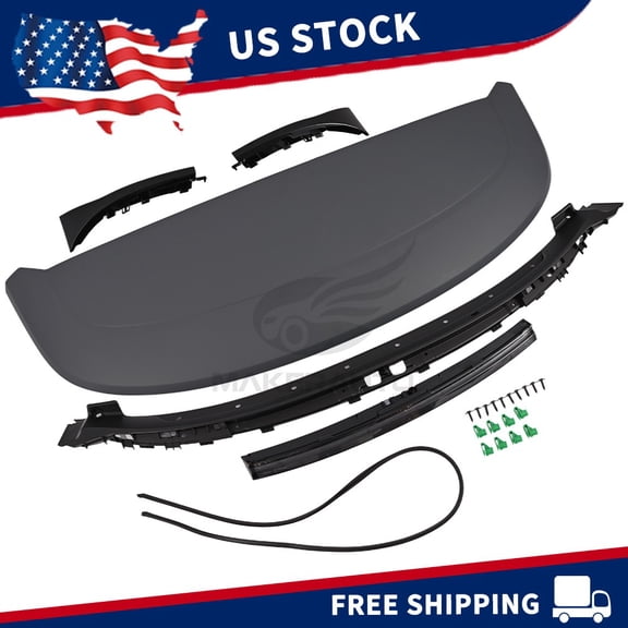 Rear Spoiler Assembly  For Land Rover Range Rover 2013-2022 LR038593  1KPLR1215010 Black