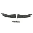 Rear Spoiler Bumper Lip Diffuser Splitter Canard Protector Carbon Fiber