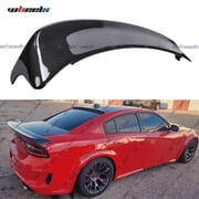 Rear Spoiler Compatible with 2015-2023 Dodge Charger, Redeye Style Trunk Exterior High Kick Tail Deck Lid Wing Lip Fit 4 Door Sedan 2015 2016 2017 2018 2019 2020 2021 2022 2023 Carbon Fiber Color
