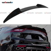 Rear Spoiler Compatible with 2018-2024 Kia Stinger, Trunk Exterior Duckbill High Kick Tail Deck Lid Wing Lip Splitter 2018 2019 2020 2021 2022 2023 2024 Glossy Black