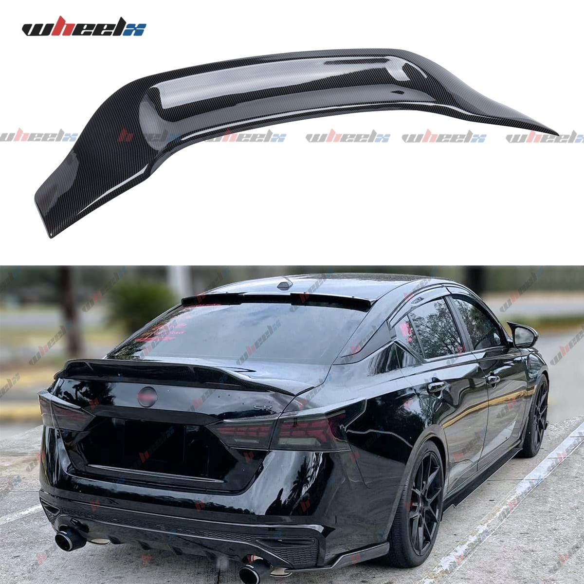 Rear Spoiler Compatible with 2019-2024 Nissan Altima Sedan S SV SR SL ...