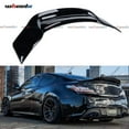 thumbnail image 1 of Rear Spoiler Compatible with 2010-2016 Genesis 2 Door Coupe, R Style Duckbill Trunk Exterior High Kick Tail Deck Lid Splitter Wing Lip (Gloss Black), 1 of 8