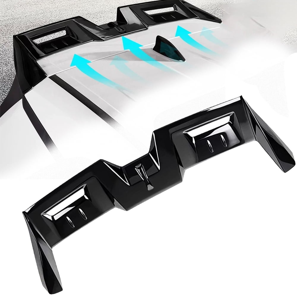 Rear Spoiler Wing for RAV4 RAV-4 XA60 2026 2027, Upgrade Black ABS ...