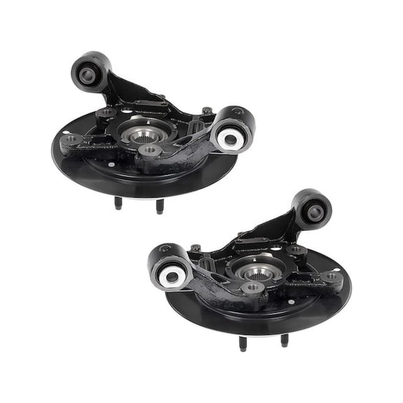 Rear Steering Knuckle Set - Compatible with 2007 - 2010 Ford Explorer Sport Trac 2008 2009