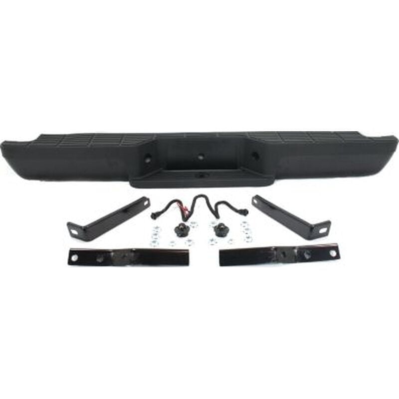 Stepside Ranger Rear Bumper Rear Step Bumper Assembly Black For 1993-2011 Ford Ranger Fleetside ...