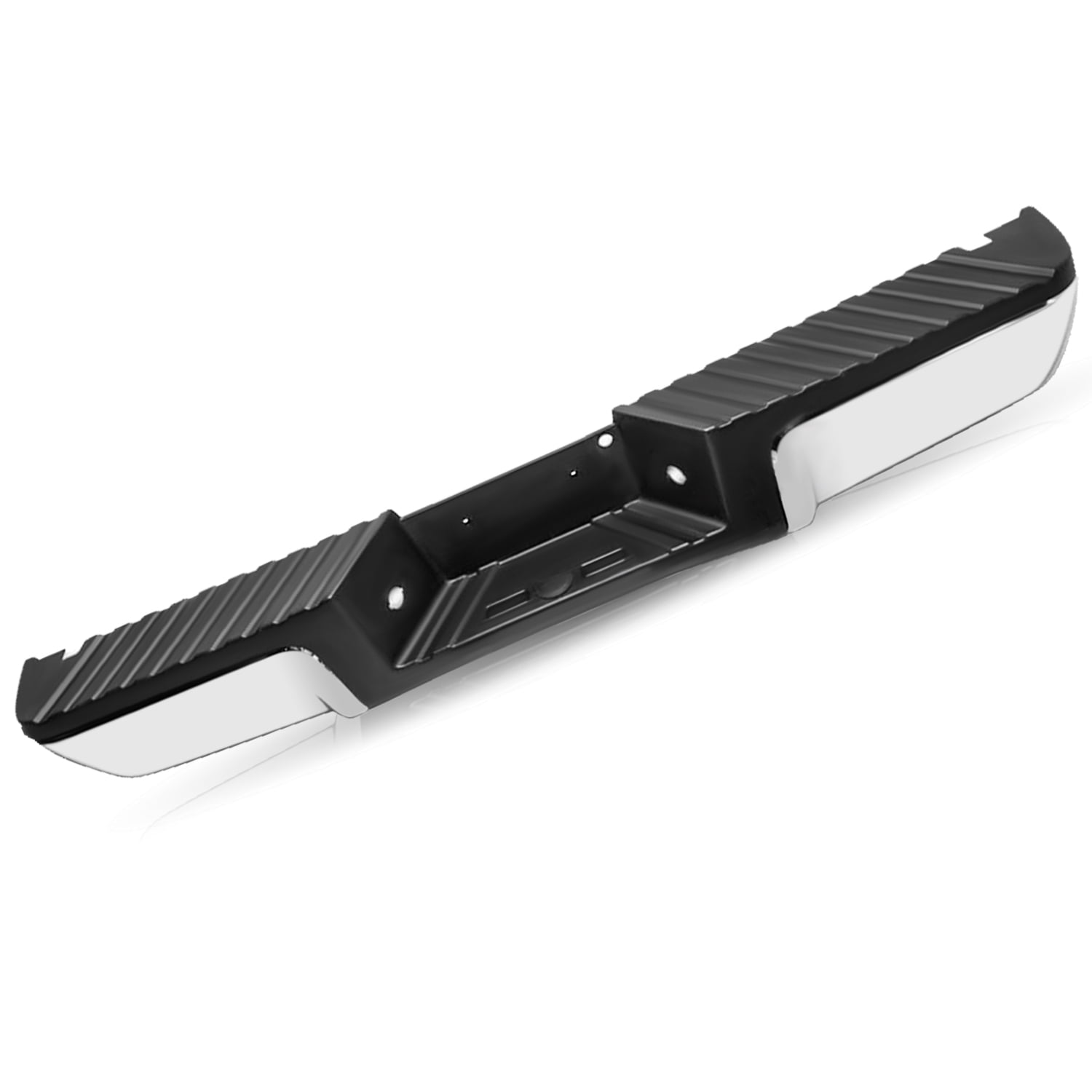 Rear Step Bumper W/O Sensor Hole For 2008-2016 Ford F-250 F350 Super Duty