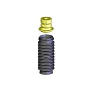Rear Strut Bellows - Compatible with 1989 - 1998 Nissan 240SX 1990 1991 1992 1993 1994 1995 1996 1997