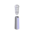 thumbnail image 1 of Rear Strut Bellows - Compatible with 2011 - 2016 Ford Fiesta 2012 2013 2014 2015, 1 of 2