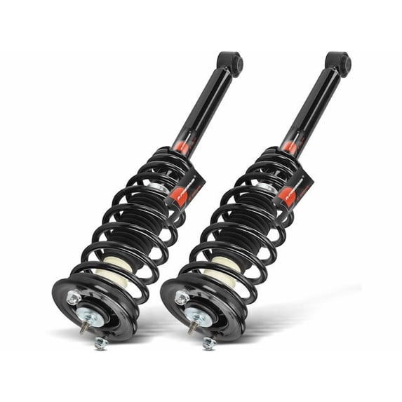 Rear Strut and Coil Spring Assembly Set 2 - Compatible with 1999 - 2003 Mitsubishi Galant - Autopart Premium
