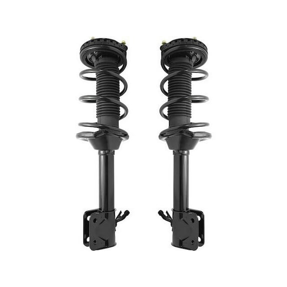 Rear Strut and Coil Spring Assembly Set of 2 - Compatible with 2002 - 2003 Subaru Impreza Sedan (Excludes Wagon Models)