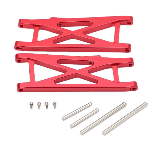 Rear Suspension Aluminum Alloy Arm Rear Swing Arm for 1/10 22S SCT Short Course CarRed