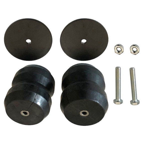 Rear Suspension Rubber Helper Spring Kit - Compatible with 2022 Chevrolet Silverado 1500 LTD - Replacement