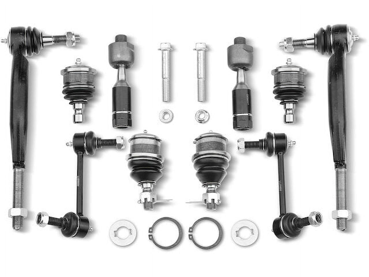 Rear Sway Bar Link and Tie Rod End Kit 10 Compatible with 2002 2006