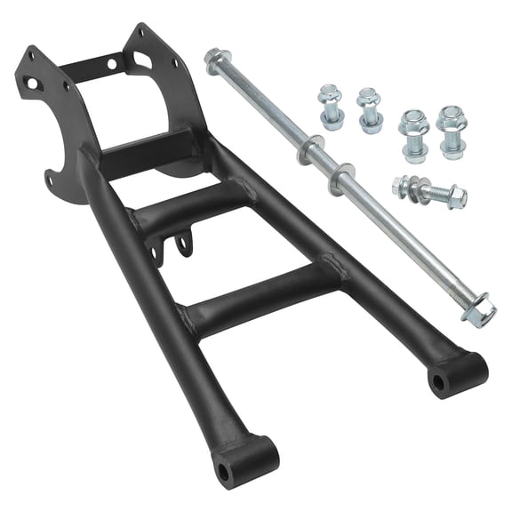 Rear Swing Arm Suspension Rocker for 50cc 70cc 90cc 110cc 125cc Go Kart ATV Quad Buggy 4 Wheelers, Heavy Duty Rear Fork Swingarm Frame for Taotao Coolster Roketa Kazuma SUNL Bull