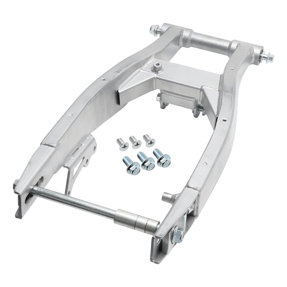 Rear Swingarm for 16" 18" Wheels Dirt Bike Pit Bike, Extended Steel Rear Swing Arm 590mm Off Road Rear Fork for Vertical Engine 150cc 200cc 250cc 300cc CRF TTR Motocross Motorcycle Upgrade