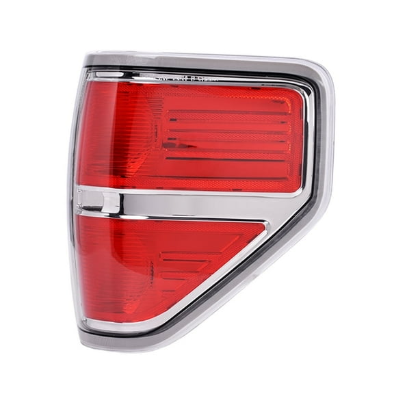 Rear Tail Light Fit for Ford F150 2/4 Door 2009-2014 Brake Lamps Chrome Trim Tail Lamp