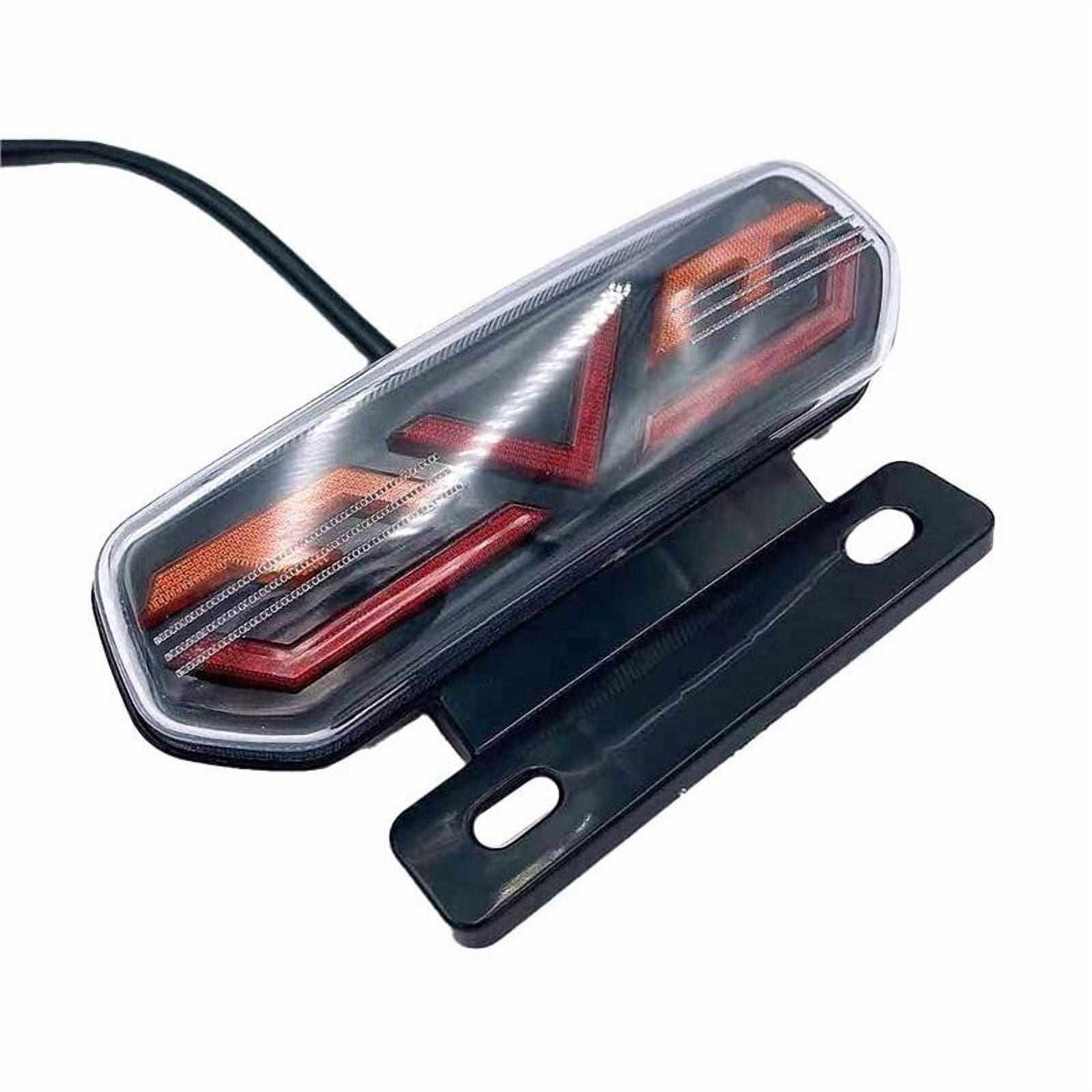 Rear Tail Light LED Rear Light Electric Car Motorcycle Rear Fog Light ...