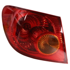 Rear Tail Light Lamp Housing Assembly 8156002290 Fit for 2003 2004 2005 2006 2007 2008 Toyota Corolla, Rear Left (Driver Side)