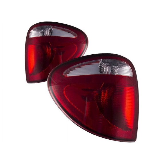 Rear Tail Light Set - Compatible with 2004 - 2007 Dodge Grand Caravan 2005 2006