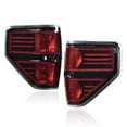 thumbnail image 1 of Rear Tail Lights Fit for Ford F150 2009-2014 Brake Light Lamps Side Marker Lights Trim Tail Lamps, 1 of 9