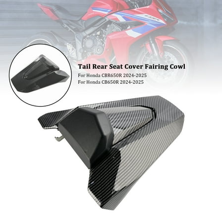 Rear Tail Seat Fairing Cover For Honda CBR650R CB650R 2024-2025 Carbon