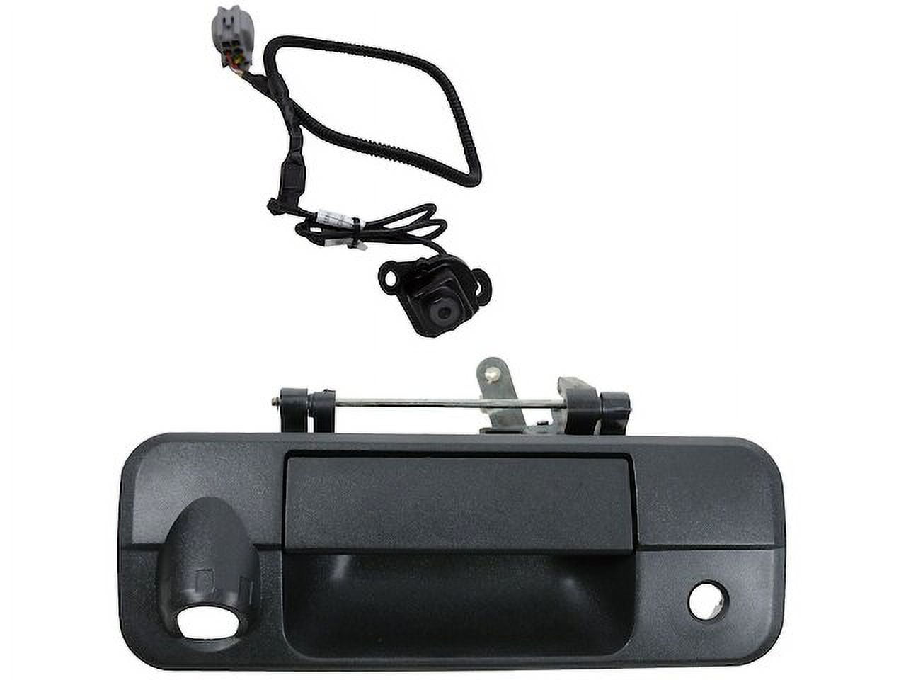 Rear Tailgate Handle with Park Assist Camera 2 Piece Compatible with