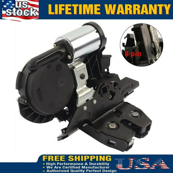 Rear Tailgate Lock Latch for 15-18 Escalade Equinox Suburban Tahoe XT5 Yukon