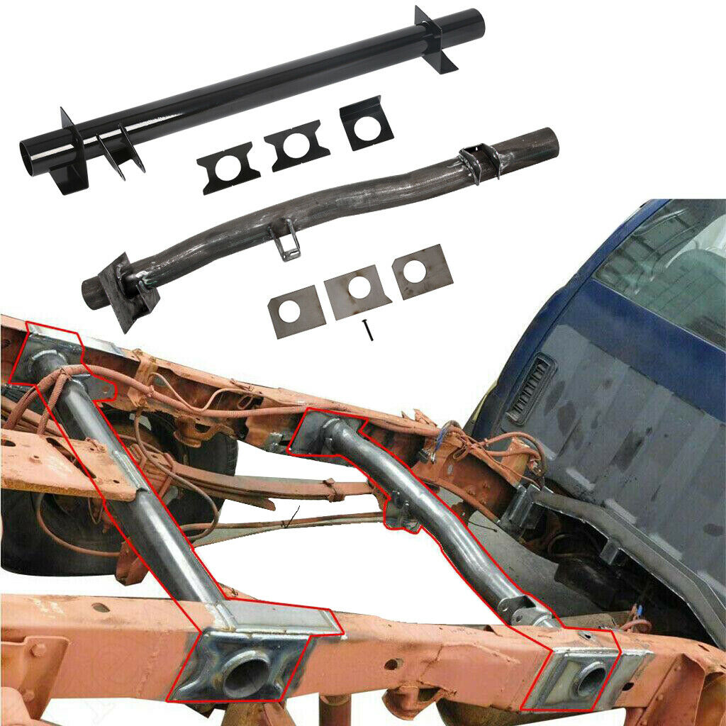 Rear Tank Support + Rear Shock Mount Crossmember For Sierra Silverado