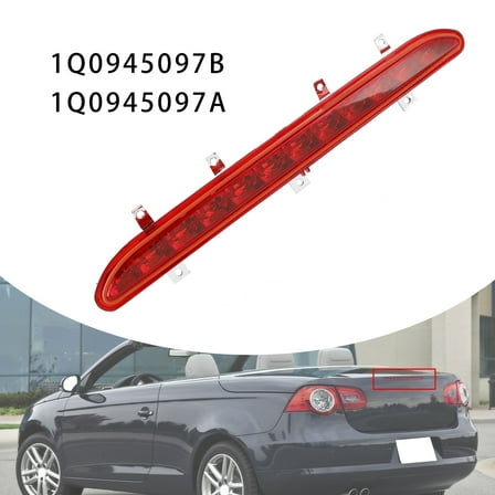 Rear Third Brake Light 1Q0945097B For Volkswagen EOS 2006-2016,Red