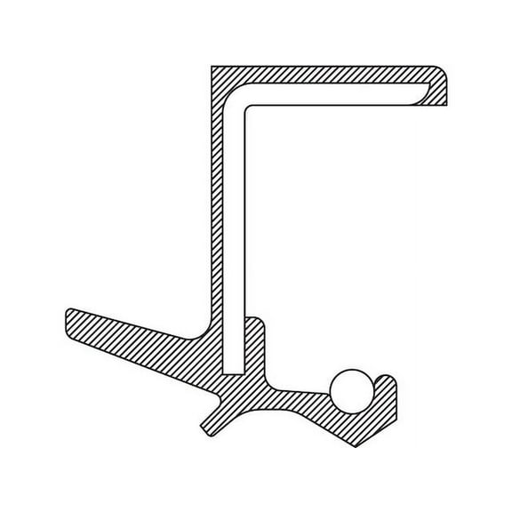 Rear Transmission Case Shaft Seal - Compatible with 1999 - 2004 Jeep Grand Cherokee AWD 2000 2001 2002 2003